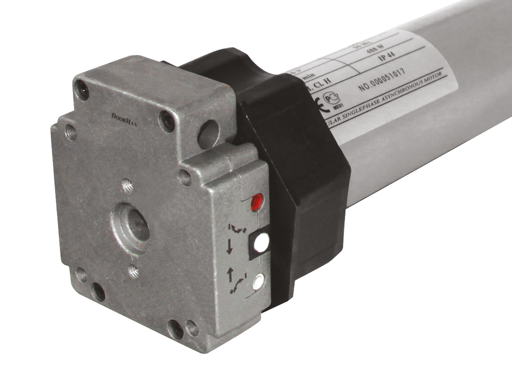 Limit switch unit with emergency opening gearbox